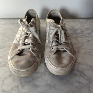 Adidas Matchcourt Whitt Canvas Sneakers Skate Shoes Womens 7.5 Men 6.5 EU 39 1/3